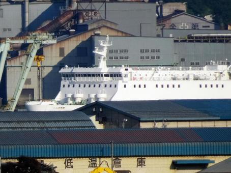 Photo, tsugaru strait ferry, blue mermaid, ferry, 