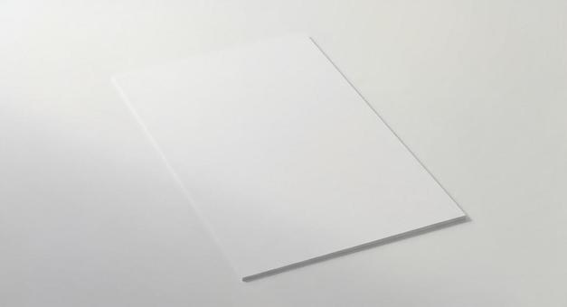 チラシのモックアップ チラシのモックアップの写真