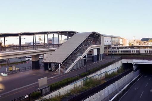 久宝寺駅（JR西日本） 駅,久宝寺駅,jr西日本の写真素材