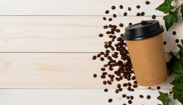 テイクアウトのコーヒー テイクアウトのコーヒーの写真