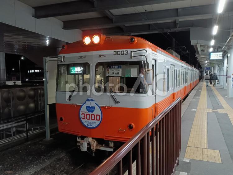 今月定期運行終了の３０００形 鉄道,私鉄,地方私鉄の写真素材