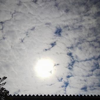 雲の裏の太陽 雲の裏の太陽の写真