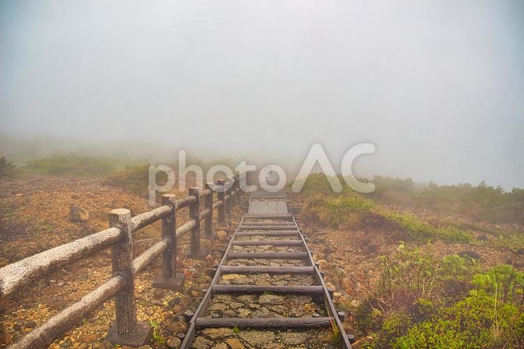 刈田岳（宮城） お釜,宮城,蔵王の写真素材