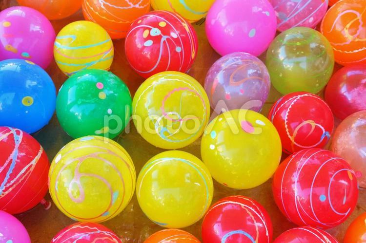 ヨーヨー釣り　夏祭り 縁日,ヨーヨー釣り,水風船の写真素材