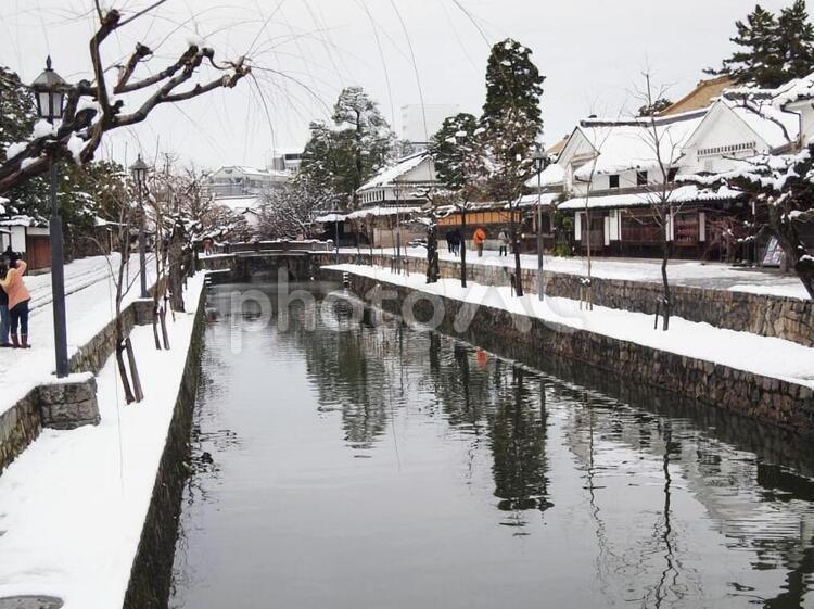倉敷の風景２ 岡山,倉敷,風景の写真素材