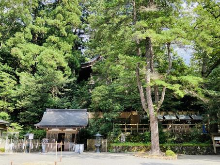 天河神社 境内 斎灯殿 天河神社 境内 斎灯殿の写真