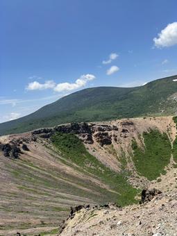 噴火口 噴火口の写真