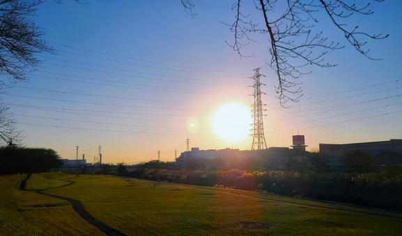 夕焼け 夕焼けの写真