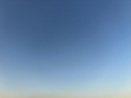 美しい青空のグラデーションの背景素材﻿ 空,青空,グラデーションの写真素材