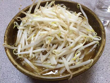 もやしラーメン もやしラーメン,もやし,野菜の写真素材