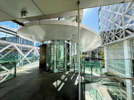 大分県立美術館 OPAM 大分県立美術館,opam,大分市の写真素材