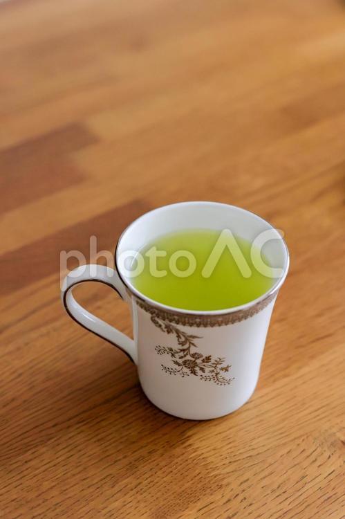 緑鮮やかな緑茶　新茶　洋風バージョン 飲み物,ドリンク,teaの写真素材