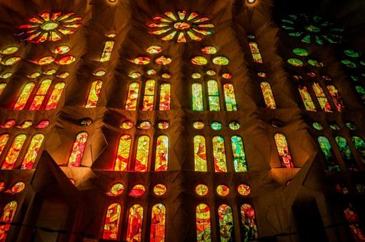 Photo, sagrada familia, spain, barcelona, 