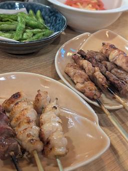 焼き鳥盛り合わせ 焼き鳥盛り合わせ 焼き鳥盛り合わせ,焼き鳥,居酒屋の写真素材