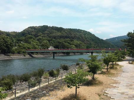 京都 宇治川の風景 京都 宇治川の風景の写真