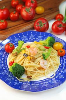 シーフードパスタ シーフードパスタ パスタ,スパゲティ,シーフードの写真素材