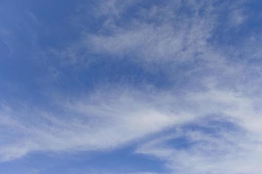 青空と雲 青空と雲の写真