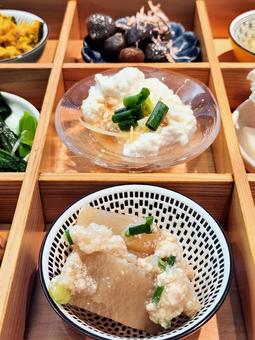 おばんざい4 おばんざい4 小鉢,ランチ,食事の写真素材
