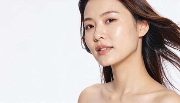 美容広告イメージの女性 美容広告イメージの女性の写真