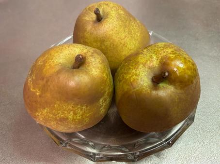 ラフランス。 ラフランス,洋梨,秋の写真素材