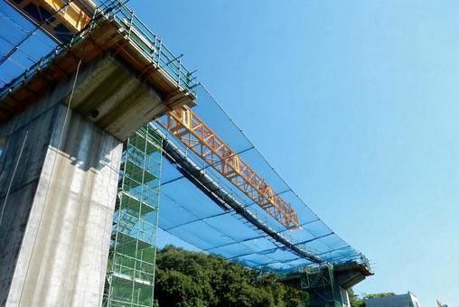 【工事写真】道路建設現場 【工事写真】道路建設現場 道路,橋梁,架設の写真素材