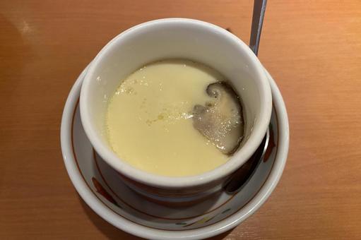 茶碗蒸し 茶碗蒸し 茶碗蒸し,卵,椎茸の写真素材