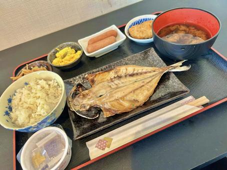 ホテルの和朝食 ホテルの和朝食 ホテル,朝食,和食の写真素材