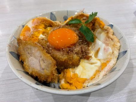 カツ丼 カツ丼 カツ,丼,卵とじの写真素材