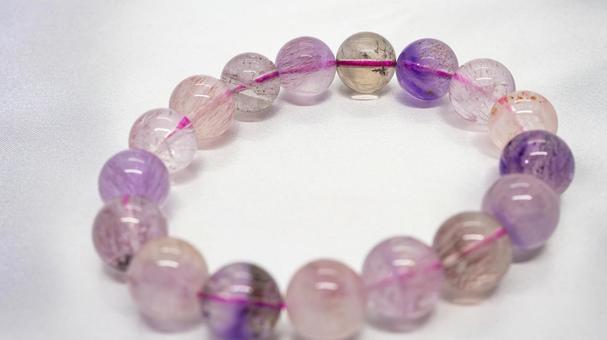 Photo, super seven, natural stone, power stone, 