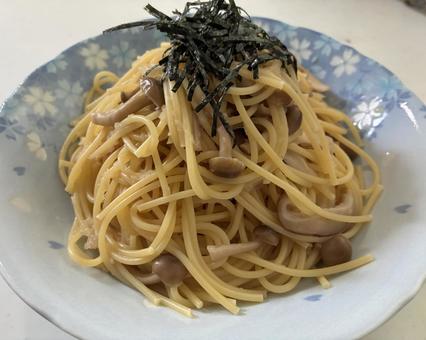 きのこおろしパスタ きのこおろしパスタ パスタ,スパゲッティ,きのこの写真素材