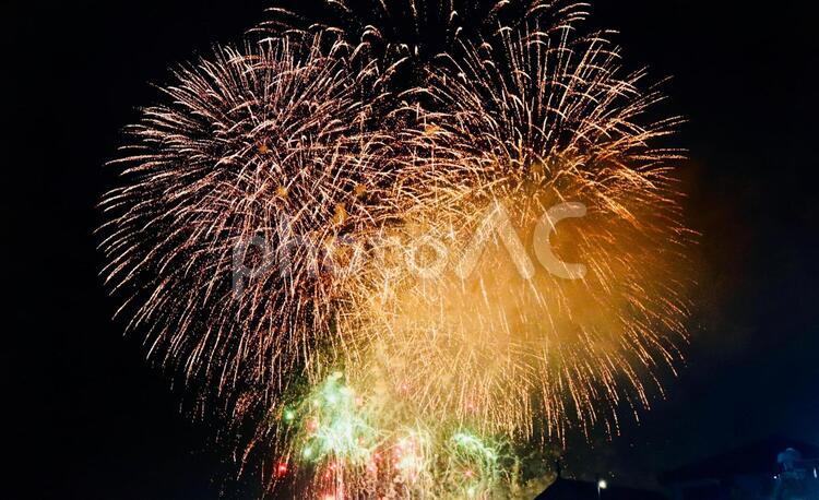 花火大会 花火,夏,打ち上げ花火の写真素材