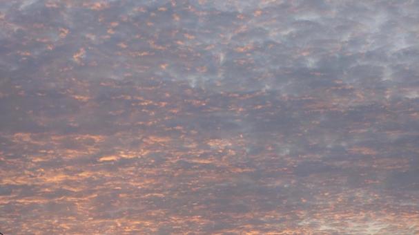 Photo, sky, gradation, akane sky, 