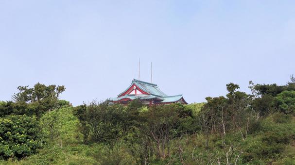 Hakone Shrine Motomiya Shrine on the summit of Mount Komagatake, JPG