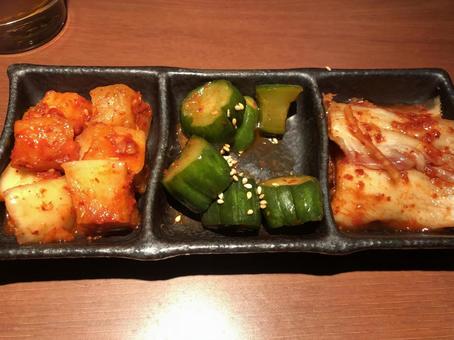 キムチ キムチ キムチ,盛り合わせ,食べ物の写真素材