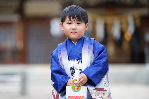 七五三の男の子 七五三の男の子の写真