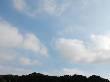 【空の写真】秋空 【空の写真】秋空の写真
