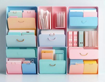 ファイル整理の写真