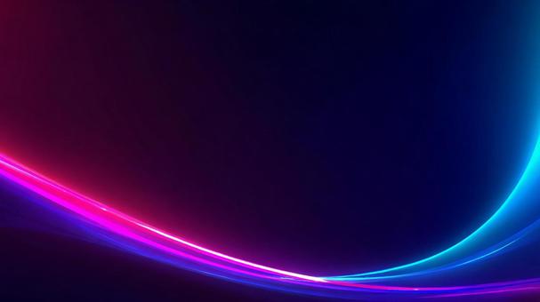 幻想的な光の曲線が流れる抽象的背景 幻想的な光の曲線が流れる抽象的背景の写真