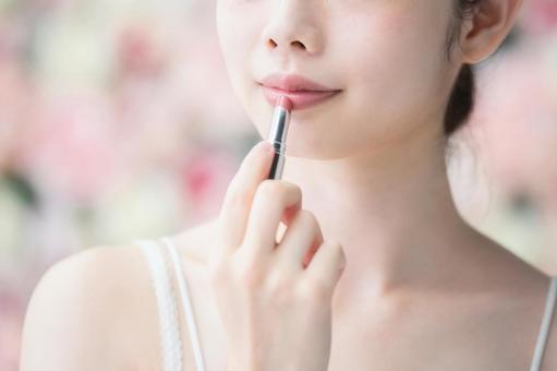 護膚 / 女性 / 花卉背景 護膚 / 女性 / 花卉背景