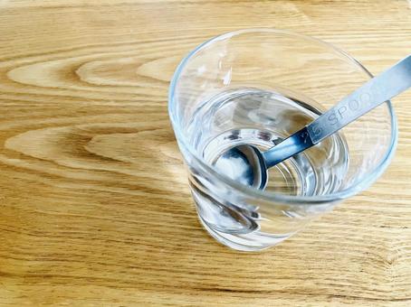 Photo, water, drinking water, baking soda, 