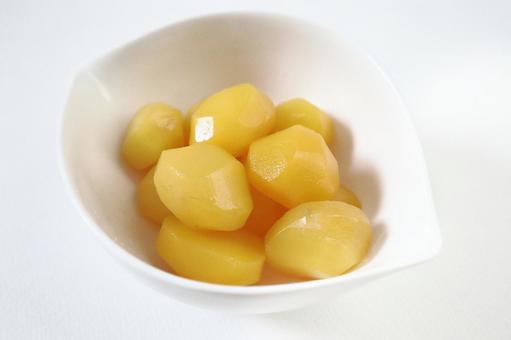 栗の甘露煮 栗,甘露煮,食べ物の写真素材