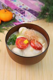 京都雑煮 京都雑煮 京都雑煮,雑煮,京都の写真素材