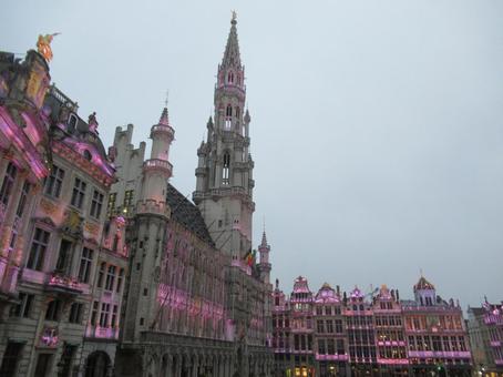 ベルギーの世界遺産のグランプラス ベルギーの世界遺産のグランプラス ベルギー,ブリュッセル,グランプラスの写真素材