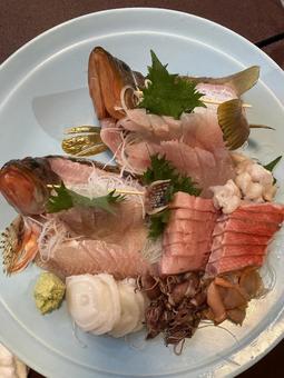 お刺身盛り合わせ お刺身盛り合わせ 刺身,新潟,魚介の写真素材