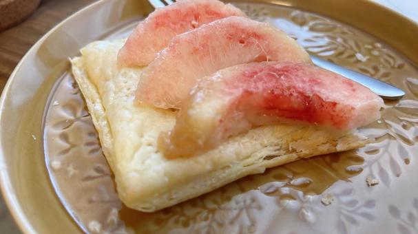 Peach pie, JPG