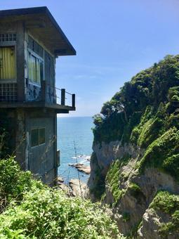 廃墟と海 廃墟と海の写真