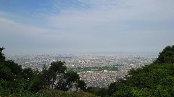 ハイキング道からの景色 ハイキング道からの景色の写真