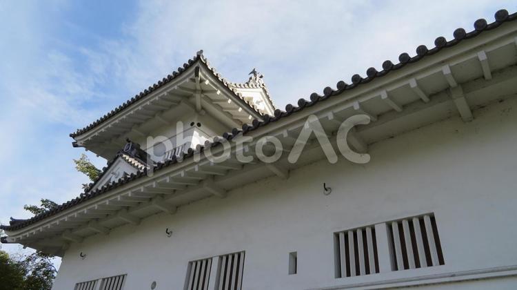 仙台城　大手門脇櫓 仙台城,青葉城,青葉山の写真素材