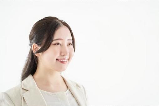 亞洲女商人臉特寫 亞洲女商人臉特寫