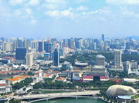 シンガポール 都市風景 シンガポール 都市風景の写真